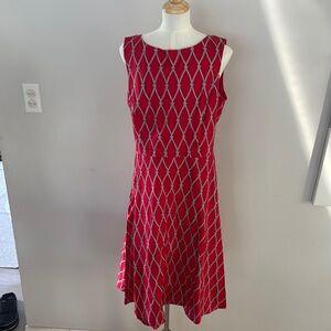🛑CLEARANCE 🛑 Talbots Red Sleeveless Dress